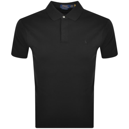 Ralph lauren black polo shirt online